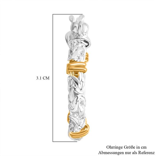 D'Joy Royal Bali - Zweifarbige Borobudur Ohrringe image number 5