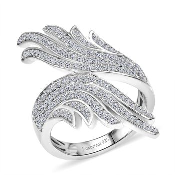 LUXURIANT DIAMOND - Lab Grown Diamant SI-GH SGL zertifiziert Ring 925 Silber rhodiniert (Gr&ouml;&szlig;e 21.00) ca. 1.00 ct