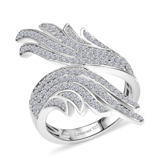 LUXURIANT DIAMOND - Lab Grown Diamant SI-GH SGL zertifiziert Ring 925 Silber rhodiniert (Größe 21.00) ca. 1.00 ct image number 3