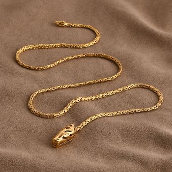 Royal Bali - Bourbudur mit Drachen Halskette, 60cm