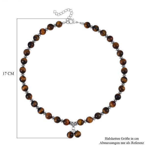 Gelbes Tigerauge Schmuckset  Legierung Antik-silber-Plattierung ca. 300.00 ct image number 6