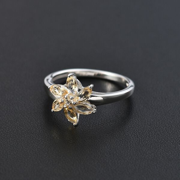 Citrin Ring - 0,81 ct. image number 2