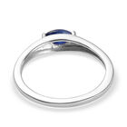 Masoala Saphir-Ring, (Fissure gefüllt), 925 Silber (Größe 16.00) ca. 0,39 ct image number 5