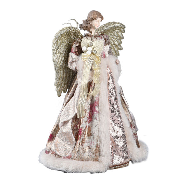 Weihnachtsengel, Höhe 40 cm, Gold  image number 2
