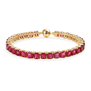 D'Joy afrikanisches Rubin 20cm Armband - 33,64 ct.