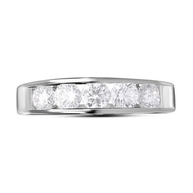 IGI zertifizierter Labor VS EF Diamant-Ring IN 950 Platin - 1,60 ct.