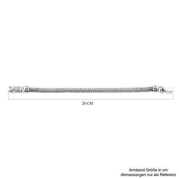 Royal Bali - 925 Silber Armband ca. 19 cm ca. 33,41g image number 4