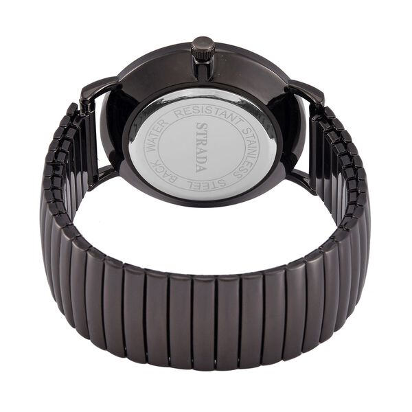 Reiner Edelstahl Std SchwarzUhren 17 cm ca. 50,00g image number 7