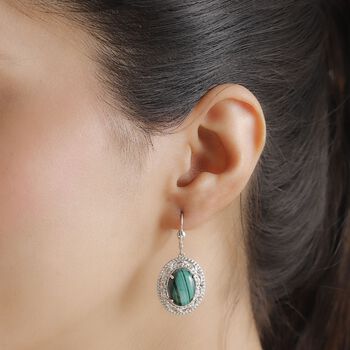 Malachit Ohrringe - 17,58 ct.