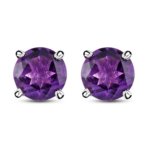 Afrikanische Amethyst-Ohrstecker image number 0