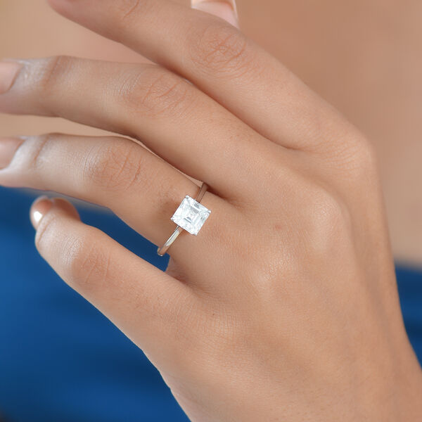 D'Joy Moissanit Ring, Anh&auml;nger mit 50cm Kette und Ohrstecker image number 10