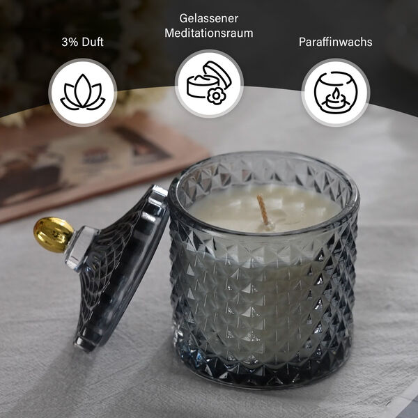 The 5th Season: Premium-Kollektion: Duftkerze im Glas, 36h Brenndauer, Dunkle Beere image number 3