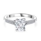 LUXURIANT DIAMOND - Lab Grown Diamant VS-EF IGI zertifiziert Ring 950 Platin (Größe 17.00) (10-15 Werktage Lieferzeit) ca. 2.00 ct