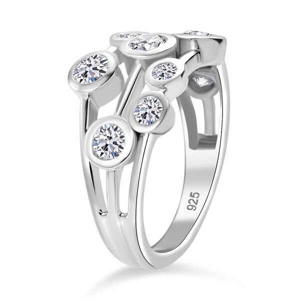 Moissanit Ring - 1,55 ct. image number 5