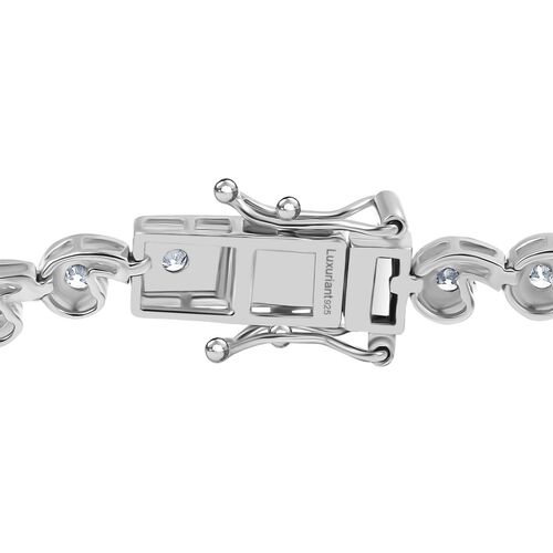 LUXURIANT DIAMOND - Lab Grown Diamant SI Armband ca. 19 cm 925 Silber rhodiniert ca. 2.51 ct image number 3