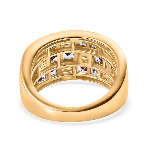 D'Joy Tansanit und Moissanit Ring - 2,27 ct. image number 6