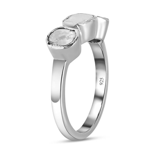 Wei&szlig;er Polki Diamant-Ring - 0,33 ct. image number 4