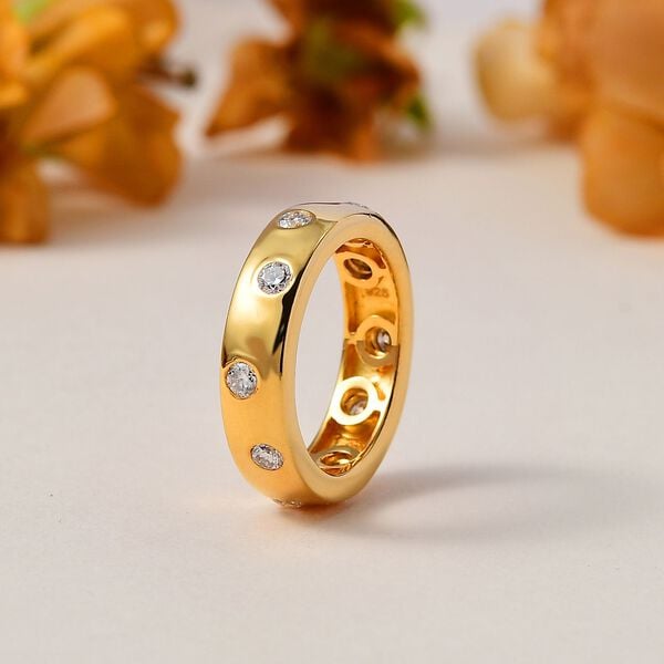 Moissanit Ring - 0,60 ct. image number 2