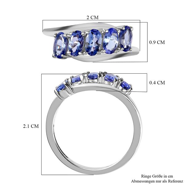 Tansanit Ring - 0,97 ct. image number 7