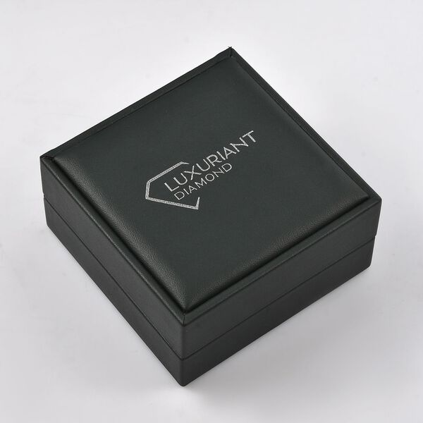 LUXURIANT SGL zertifizierter SI-GH Labor Diamant Ring, 925 Silber 750 Gelbgold Vermeil - 0,50 ct. image number 9