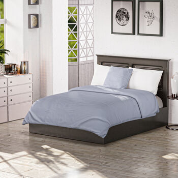 2er-Set Kupfer Bettbezug und Kopfkissenbezug, Elfenbein