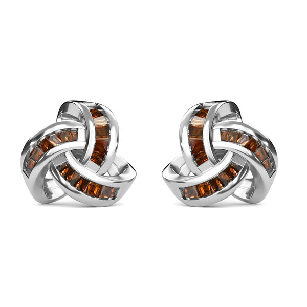 Rote Diamant-Ohrringe - 0,15 ct.