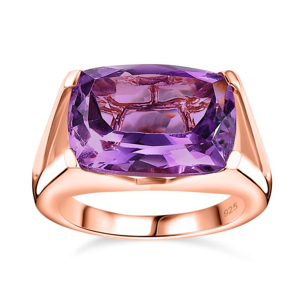 AAA Rose De France Amethyst Ring - 6,55 ct. image number 4