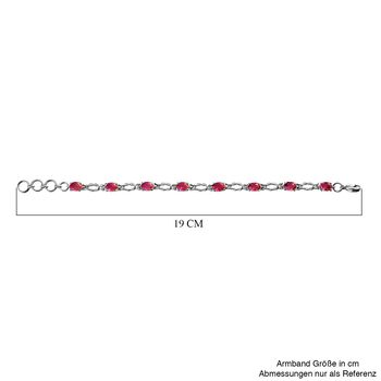 SonnenuntergangTriplett Quarz 19cm Armband - 7,23 ct.