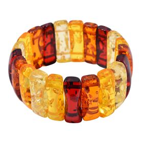 Erstellt Baltisches Bernstein Armband, flexibel