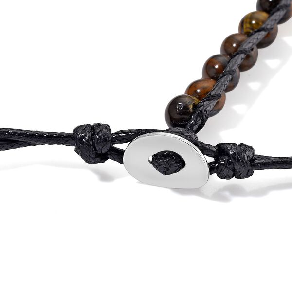 Flexible gelbe Tigerauge Halskette - 80 ct. image number 5