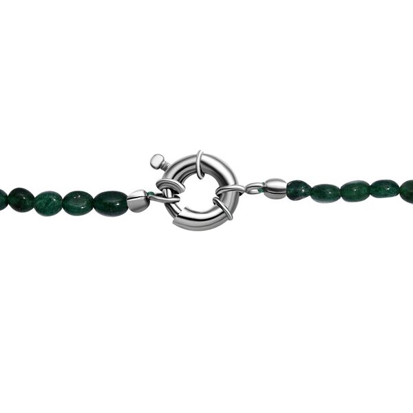 Grüne Aventurin-Halskette, 45 cm - 85 ct. image number 5