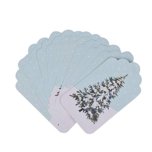 12er-Set Geschenktüten, Weihnachtsmotiv, Größe S (18x10x23 cm), M (32x12x26 cm), und L (31x12x42 cm), Mehrfarbig  image number 6