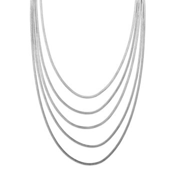 316L Edelstahl Halskette ca. 43 cm ca. 23,00g