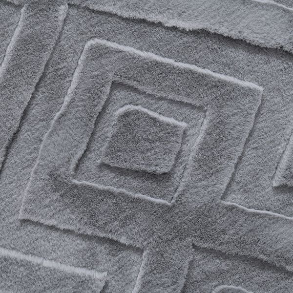 Moderner Teppich-Läufer, 60 x 180 cm, hellgrau image number 2