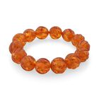 Synthetischer Bernstein Armband 19 cm