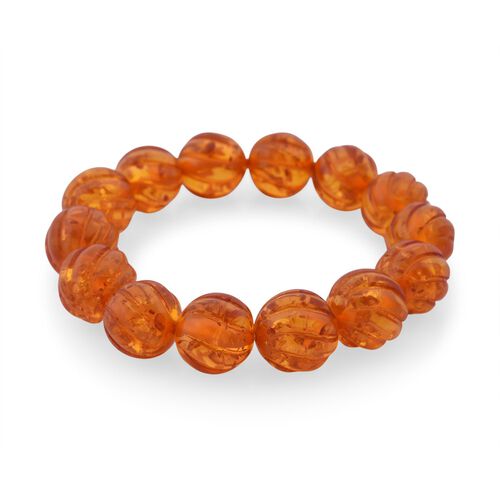 Synthetischer Bernstein Armband 19 cm ca. 100,00 ct. image number 0