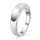 RHAPSODY Diamant Band-Ring, zertifiziert VS E-F, 950 Platin  ca. 0,14 ct image number 3