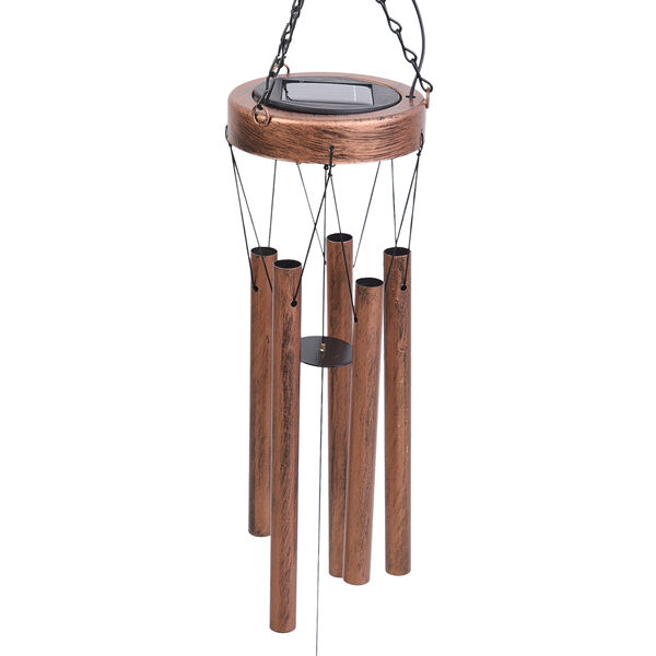 Solar Windspiel - Mond, Gold und Schwarz image number 6