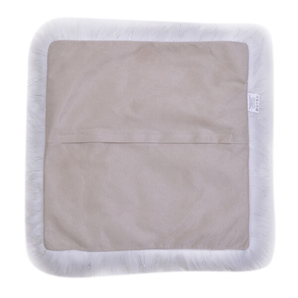 Luxus Kunstfell Glitzer Teppich, Gr&ouml;&szlig;e 100x180 cm, Silber weiss image number 13