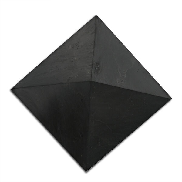 Shungit Pyramide 4 cm ca 30 g Schwarz image number 5