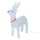 Rentier - dekorative Lampe mit mehrfarbiger LED Beleuchtung, Größe 40x27 cm