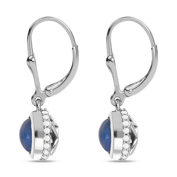 Aurora Mondstein und Zirkon Ohrringe - 3,45 ct. image number 5