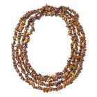 Tigerauge endlose Halskette ca. 255 cm ca. 1068,60 ct