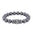 Terahertz Armband Flexibles Schwarz oxidiert ca. 115.00 ct