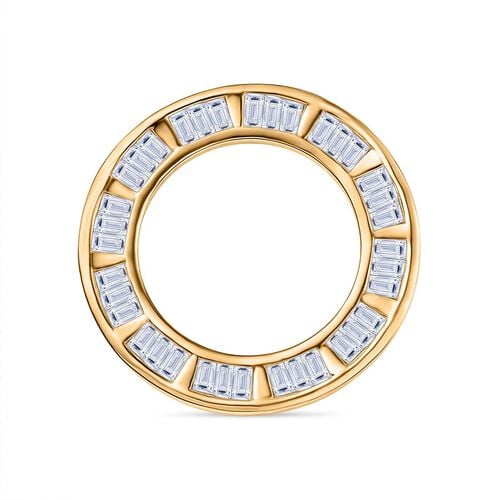 Lab Grown Diamant VS Anhänger 585 Gold ca. 1,01 ct. image number 0