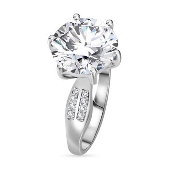 Moissanit Ring - 5,95 ct.