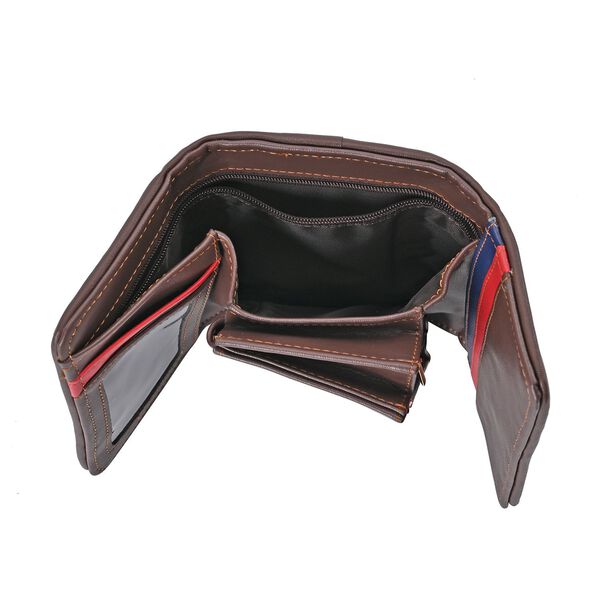 Chaos by Elsie - Echtleder Patchwork Geldb&ouml;rse, Patchwork image number 5