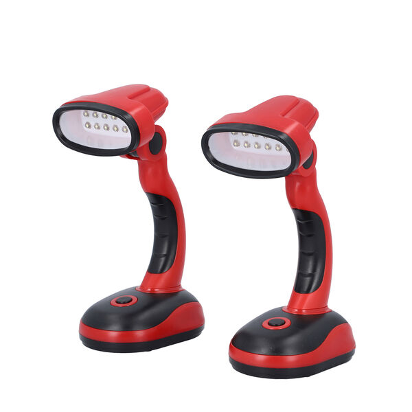 2er-Set flexible Schreibtischlampe