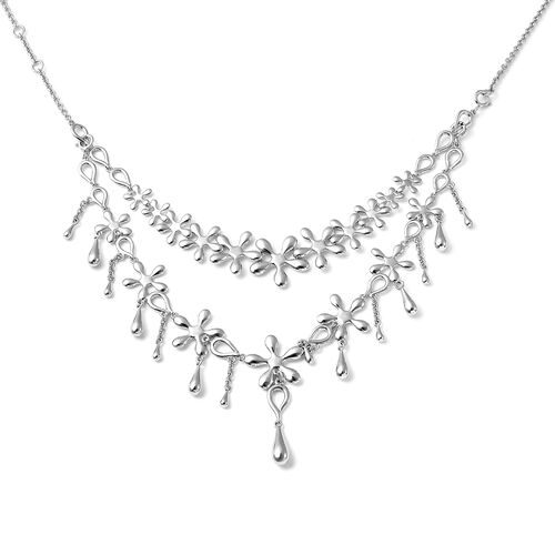 LucyQ Splash Collection- 5-in-1 Armband/ Halskette, 925 Silber rhodiniert image number 0