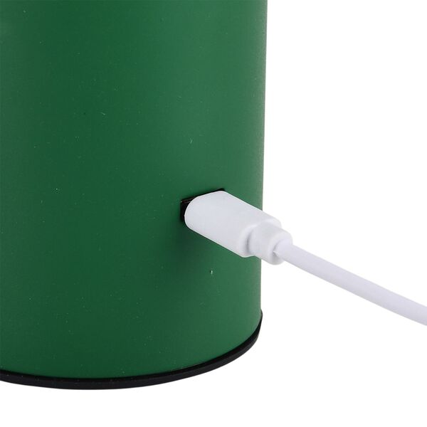 LIVMORE Wiederaufladbare und tragbare LED-Tischlampe, 12,5x20,5cm, Tannengrün image number 6